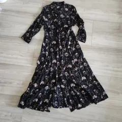 ZARA　七分丈 ワンピース