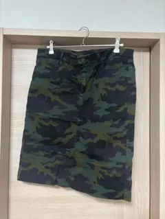 迷彩柄スカート