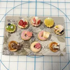 ミニチュアハンドメイド ミニチュアフード ミニチュアスイーツ ミニチュアドーナツ