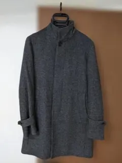 美品 ORIHICA オリヒカ ハーフコート S-M グレー 165cm設計