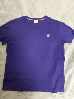 Paul Smith ゼブラ刺繍 Tシャツ パープルのサムネイル