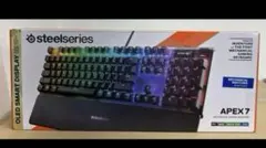 steel series APEX7 青軸 有線 日本語 キーボード 64772