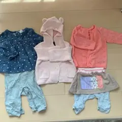 女の子　ベビー服　まとめ売り　70