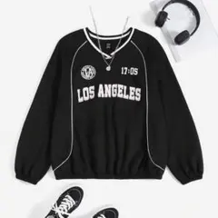 トレーナー スウェット 裏起毛 shein