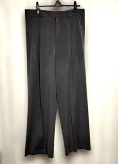 GU 3XLサイズ ワイドパンツ グレー