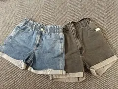 GAP/ピンクラテ◆デニムショートパンツ◆2点セット140150