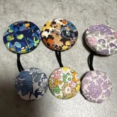 リバティ　ヘアゴム 3組セット