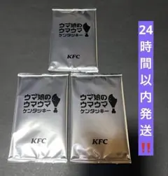 ウマ娘のウマウマケンタッキー カード3パックセット 新品未開封 KFC