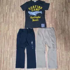 無印良品 らくらく動ける カットソーパンツ  100cm
