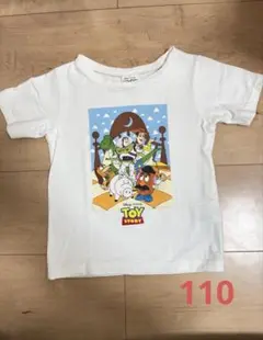 Right-on トイ・ストーリー Tシャツ ホワイト　110㎝のサムネイル
