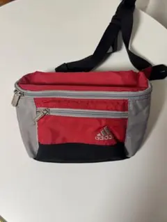 adidas ボディバッグ ウエストポーチ レッド