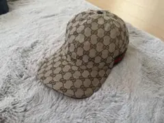 【GUCCI】オリジナルGGキャンバスベースボールキャップ