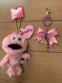 モッピー　ユニバーサルスタジオジャパン　ぬいぐるみキーホルダー　【おまけ付き】