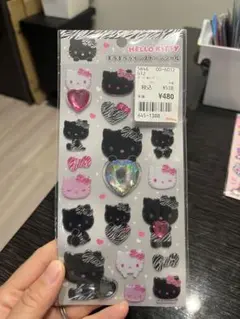キティ HELLO KITTY キラキララインストーンシール