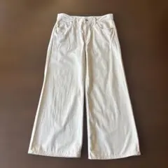 ♡UNIQLO♡ワイドホワイトデニム