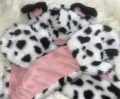 (即日発送)101匹わんちゃん ファンキャップ カチューシャ マフラー キャップ