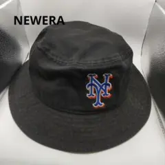 ◆2259 NEWERA　ニューヨークメッツ　ブラック　バケットハット