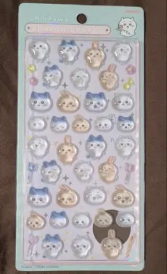 ちいかわ　ボンボンドロップシール　ハチワレ　うさぎ　みんな　ちいかわらんど