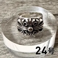 キーパーリング 指輪 ゴシック調 フローラル（B）シルバー 21号他 7a
