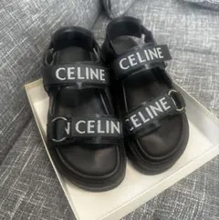 【箱無し】【保存袋、ショップ袋付き】CELINE サンダル 定価115,500 箱無し】【保存袋、ショップ袋付き】CELINE サンダル 定価115,500