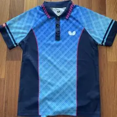 Butterfly 卓球ウェア Lサイズ チェック柄
