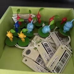 PIKMIN ピクミン　ゆらゆらフィギュア　4種類 11個