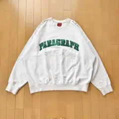 ⭐️美品⭐️Paragraph パラグラフ スウェット 刺繍 グレー F