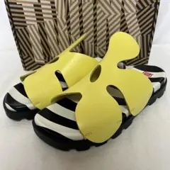 新品 CAMPER × TWINS フラワーサンダル 41 イエロー メンズのサムネイル