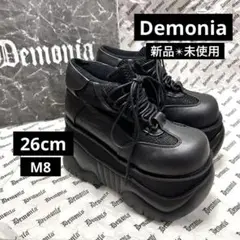 新品未使用⭐️Demonia デモニア 厚底ブーツ 黒26cm M8 2025年最新】demonia ブーツの人気アイテム - メルカリ