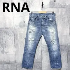 RNA ニュールーズストレート ダメージデニム ダメージジーンズ Mのサムネイル