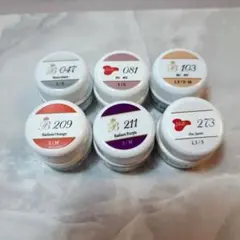 BellaForma　ネイルカラージェル 6色セット まとめ売り♪のサムネイル