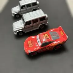 トミカ カーズ ライトニング・マックィーン　その他２台 計３台