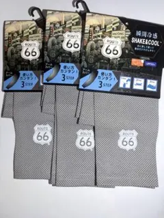 ROUTE 66 瞬間冷感 アームカバー 3点セット　Lサイズ