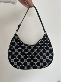 h&m モノグラムパターン ショルダーバッグのサムネイル