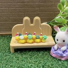 ひよこサンタの行列　サンタ　サンタさん　飾り　置物　クリスマス　Xmas 多肉