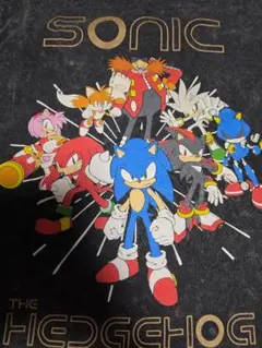 SONIC THE HEDGEHOG Tシャツ ブラック M