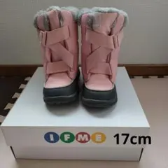 イフミー IFME スノーブーツ 17cm ピンク