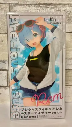 Re:ゼロ　レム　スポーティサマーver.　 Renewal 5体セット Re:ゼロから始める異世界生活 プレシャスフィギュア レム～スポーティ