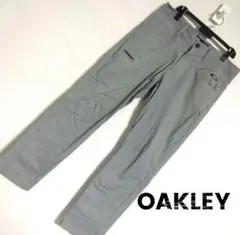 訳あり OAKLEY オークリー ゴルフ パンツ フルレングス グレー M
