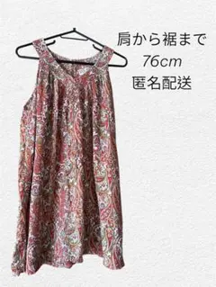 MALAIKA ペイズリー柄 ノースリーブチュニックのサムネイル