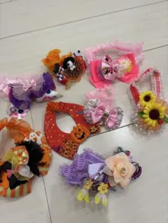 犬用ヘアアクセサリー19点セット