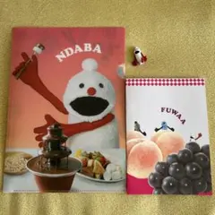 パペットスンスン クリアファイルとノートとフィギュアセット