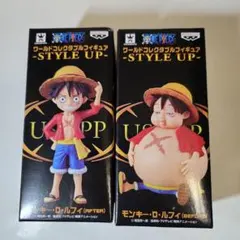 【未開封】ワンピース RIZAP ルフィBeforeAfterセット