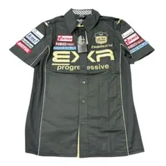 レーニングシャツ　EXR TEAM 106 ブラック　デッドストック古着8#dのサムネイル