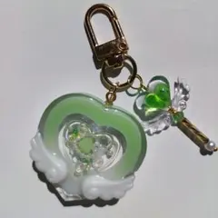 推し活　ダブルハートシェイカー　魔法の杖　イグリーン　緑