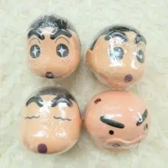 カプキャラ クレヨンしんちゃん 全4種 ガチャガチャ フルコンプ