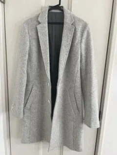 ハイストリートHIGH STREETチェスターコート ウール グレー系 メンズL