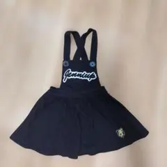 jenniup ジャンバースカート ブラック
