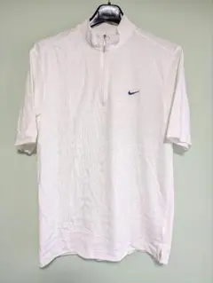 Nike Golf ジップアップシャツ M ホワイト