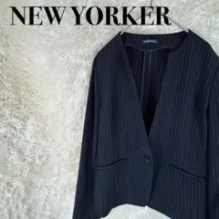 NEWYORKERストライプパンツスーツ